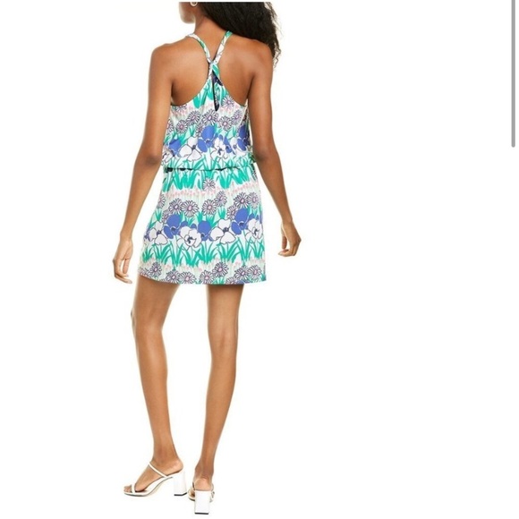 Tori Richard Fia Morning Glory Mini Dress size Large - Picture 2 of 9